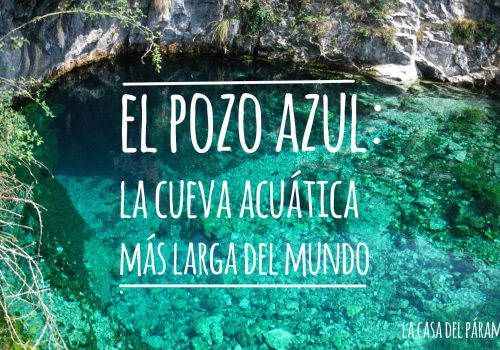 El desconocido manantial con aguas azul turquesa.