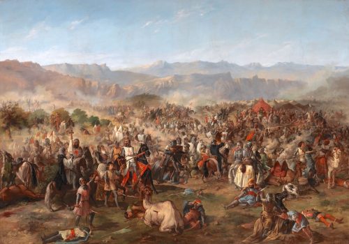 Hazaña de Sancho VII y 200 caballeros navarros en la batalla de las Navas de Tolosa