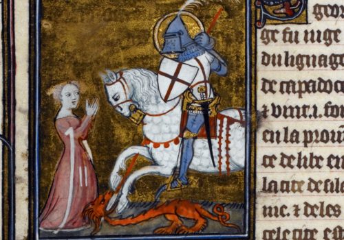 La leyenda de San Jorge y el dragón